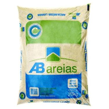 Imagem de Areia Em Saco Com 20 Kilos - Ab Areias Areia Media Saco 20kg