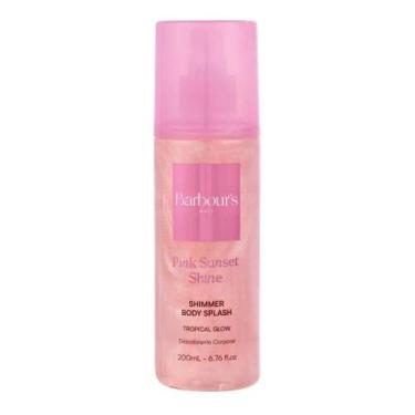 Imagem de Barbour's Beauty Pink Sunset Shine - Body Splash 200ml - Barbours Beau