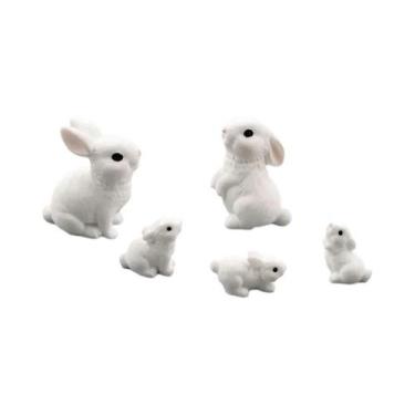 Imagem de Figurinha De Coelho Kawaii Para Natal E Páscoa, Acessórios De Decoraçã