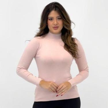 Imagem de Blusa de Lã Dyordhana Básica Gola Alta Feminina-Feminino