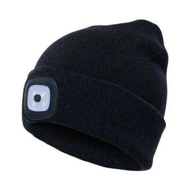 Imagem de Gorro Unissex Com Luz LED, Quente Para O Inverno, Ideal Para Esportes 