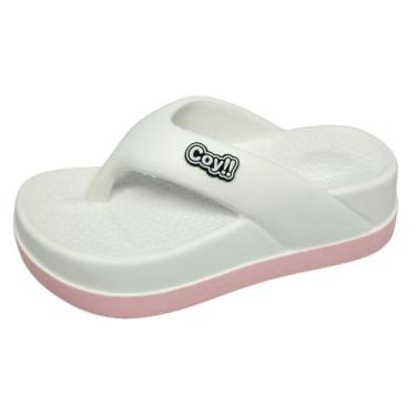 Imagem de Chinelo Ortopédico Feminino Top Comfort Coy Alivio Dores Dos Pés, Chin