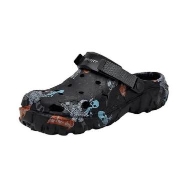 Imagem de Sandálias De Plataforma Masculinas Para O Verão, Chinelos Planos Para 