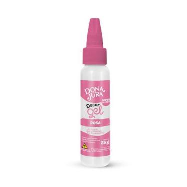 Imagem de Corante Alimentício em Gel Rosa DecorGel 25g Dona Jura