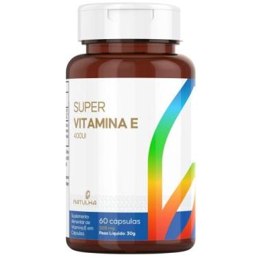 Imagem de Super Vitamina E 400 UI 60 cápsulas - Natulha