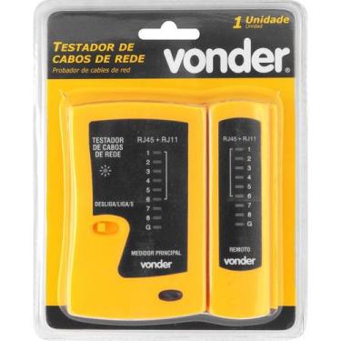 Imagem de Testador Cabo de Rede Rj11/Rj12/Rj45 - Vonder