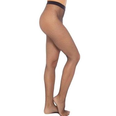 Imagem de Meia Calça Arrastão Lupo Loba Feminina  Ousadia, Conforto e Estilo par