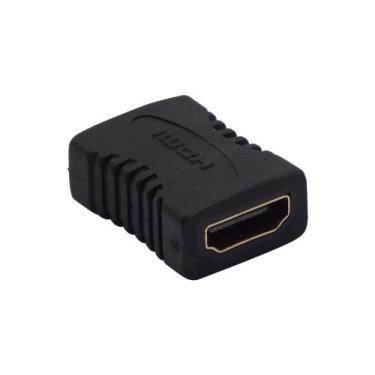 Imagem de Emenda Extensor Hdmi Femea X Femea Emenda Para Cabo Hdmi - Tomate