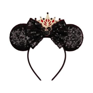 Imagem de Tiara De Orelhas De Rato Com Lantejoulas Para Meninas, Acessório De Ca