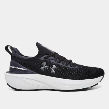 Imagem de TENIS UNDER ARMOUR CHARGED QUICKER 2 PRETO E BRANCO 40-Unissex