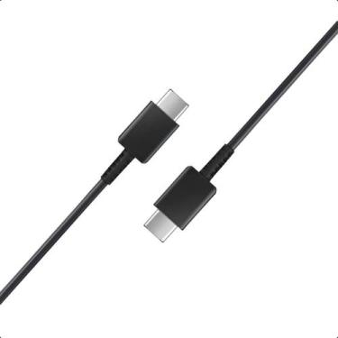 Imagem de Cabo Tipo C Para Tipo C Samsung Galaxy A71 SM-A715 Preto