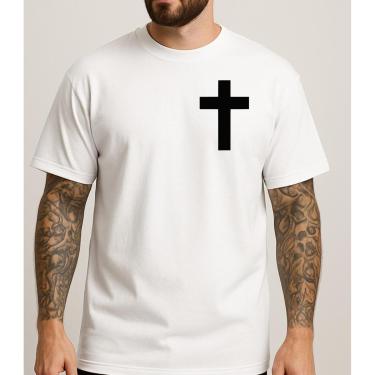 Imagem de Camiseta Masculina Casual Básica Algodão Premium Estampada Estilo Street Streetwear Urb...