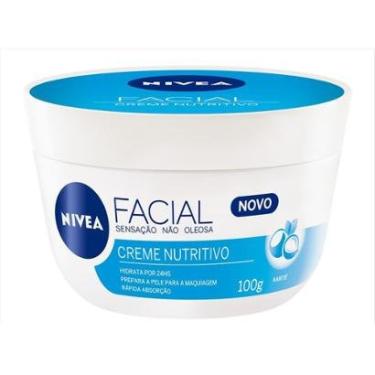 Imagem de Hidratante Facial Nívea - Creme Facial Nutritivo 100g-Unissex