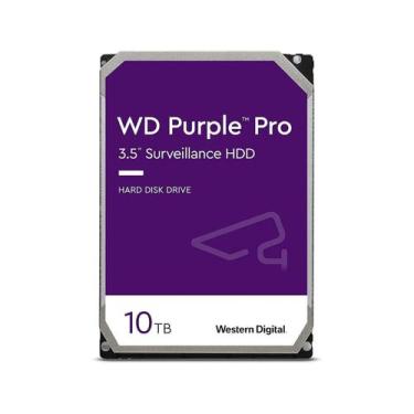 Imagem de Hd interno 10tb western digital purple pro surveillance sata iii 512mb