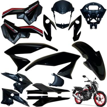 Imagem de Kit Carenagem Cg Titan 160 Modelo 2022 / 2023 Completo - Sportive, PRA