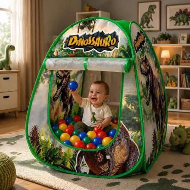 Imagem de Toca Barraca Infantil Barraca Divertida Dobrável 25 Bolinhas - DM TOYS