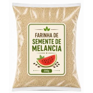 Imagem de Semente de Melancia em pó 200g Natural Saudável Nutritiva - Daseiva