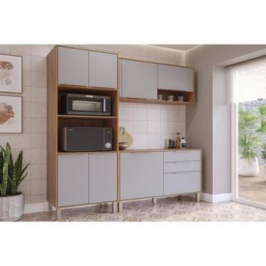 Imagem de Kit Modulado MGM 3 Peças Áurea C3P56 Cinamomo/Platina