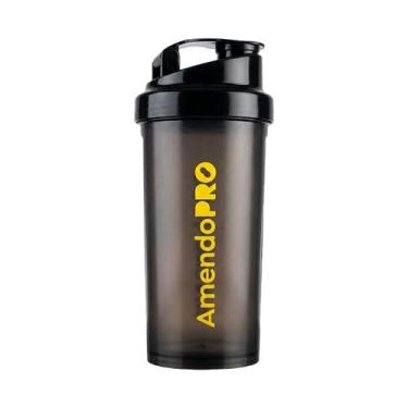 Imagem de Coqueteleira Shaker - 600ml Preta - AmendoPro