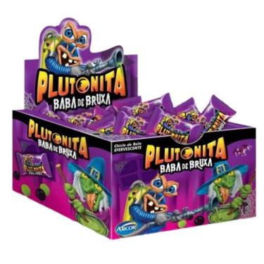 Imagem de Chiclete plutonita baba de bruxa caixa 180 g