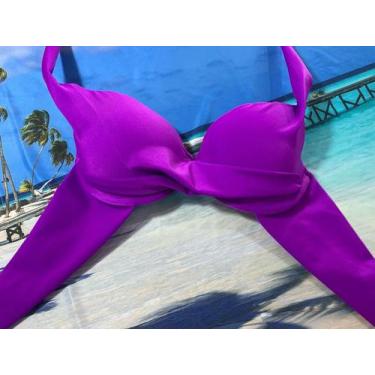 Imagem de Top Biquíni Reforçado Avulso: Conforto e Suporte para Praia e Piscina 