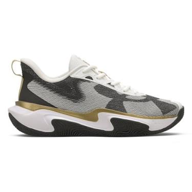Imagem de Tênis Under Armour Layup Masculino para Basquete e Dia a Dia, 41, Bran