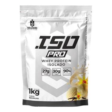 Imagem de ISO PRO Whey Protein Isolado 1kg - Soldiers Nutrition, Baunilha