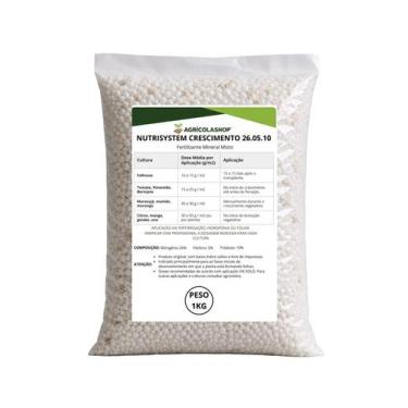 Imagem de 1kg Adubo Fertilizante Para Crescimento - Npk 26 05 10 Granulado Uso G