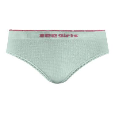 Imagem de Calcinha Tanga Infantil sem Costura com Renda Verde - Zee Rucci, G