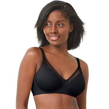 Imagem de Bali Sutiã feminino Desire de renda sem aro DF6591, Preto, 34D