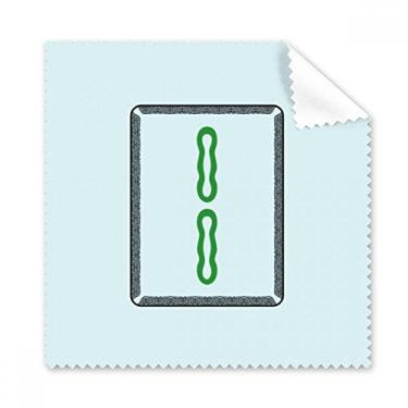 Imagem de Mahjong Bamboo Bar 2 azulejos padrão pano de limpeza para tela de telefone limpador 5 peças