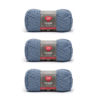 Imagem de Red Heart Fio Hygge, azul ardósia 3 unidades