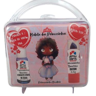 Imagem de Amusant Maleta de Maquiagem Princesinha Beatriz Esmalte + Batom