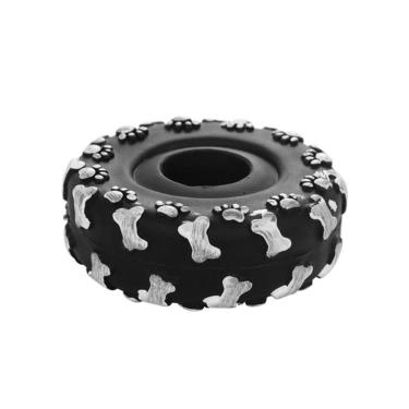 Imagem de Brinquedo para Cães Pneu de Borracha Pequeno Sonoro