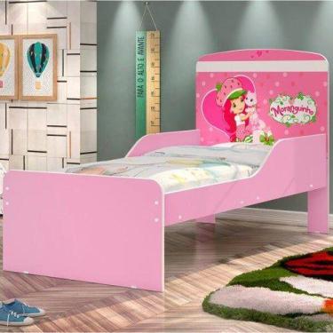 Cama Infantil Mini Cama Boneca Barbie Com Colchão em Promoção na