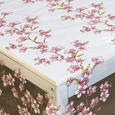 Imagem de Toalha de Mesa Transparente CRISTAL LIGHT - Trilha de Rosas