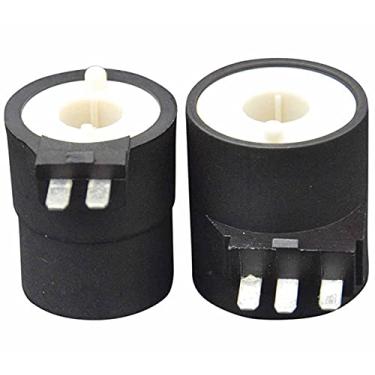 Imagem de Seentech Kit de substituição de bobina solenoide de ignição de válvula de gás para secadora 279834 - Ajuste exato para Whirlpool, Maytag, Secadores KitchenAid - Substitua 12001349, 14201336, 14201452