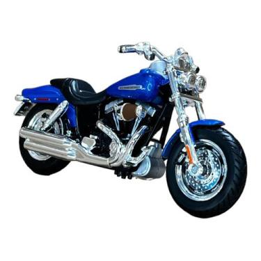 Imagem de Miniatura Moto Harley Davidson Fxdfse Cvo Fat Bob 1:18 - Maisto