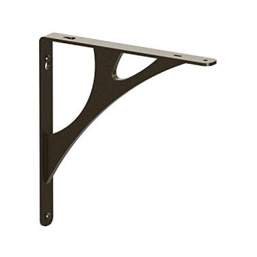 Imagem de Shelf-Made Manhattan Steel D x 2,5 cm L x 25,4 cm A Bronze, 226 kg, suporte decorativo para prateleira