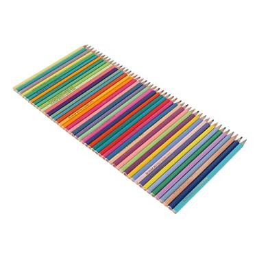 Imagem de Lápis de Arte, Lápis de Cores Variadas Pré-afiadas Altamente Visíveis para Estudo (48 cores)