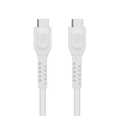 Imagem de Cabo Dual Shock Type C/Type C Branco - 1,2M - Gshield