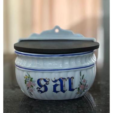 Imagem de Saleiro Parede 1KG - Porcelana Decorada
