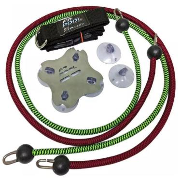 Imagem de Kit Elásticos Para Exercícios Aquáticos Resistência FP Pool