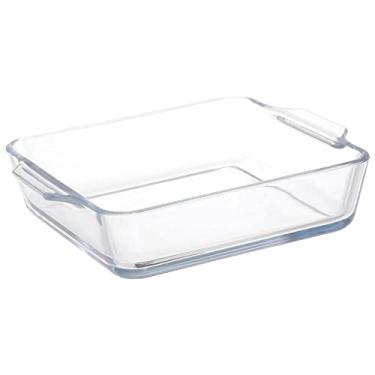 Imagem de Travessa Refratária Quadrada 750 ml, Haüskraft RFTA-001, Incolor