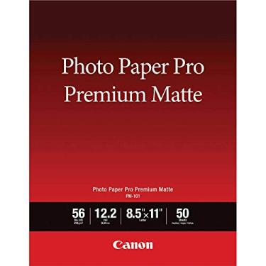 Imagem de Canon PM-101 Photo Paper Pro Premium Matte (21,5 x 28 cm, 50 folhas)