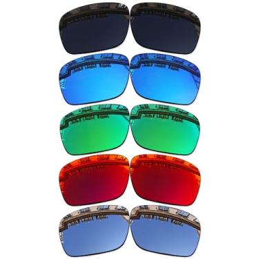 Imagem de Vonxyz Conjunto de 5 lentes de substituição para óculos de sol Ray-Ban Justin RB4165 54 mm