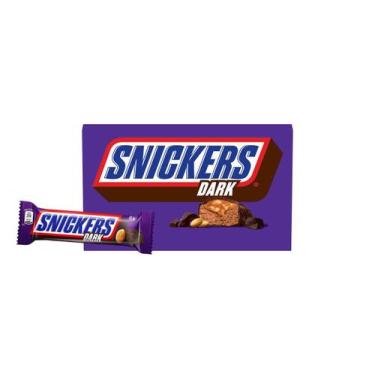 Imagem de Chocolate Snickers Dark Display 20Un C/42G - Mars
