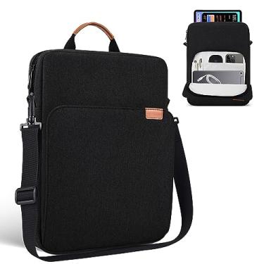 Imagem de Bolsa de transporte para tablet de 9 a 11 polegadas para iPad Pro, iPad Air M3/M2, Samsung Galaxy Tab S9+, Fire Max, capa