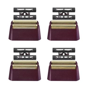 Imagem de Pacote com 4 peças de reposição profissional 5 Star Series Finale lâmina de substituição e barra de corte compatível com wahl Shaver Foil 7031-100, 7043-100 cabeças de substituição de barbear super