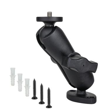 Imagem de POWRIG Suporte de parede universal com conector de 1/10.2 cm para câmera de segurança, monitor de bebê, câmera de trilha, câmera de ação, câmera DSLR na parede, celular, árvore ou superfície de